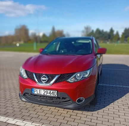 Nissan Qashqai cena 50900 przebieg: 120000, rok produkcji 2014 z Osieczna małe 121